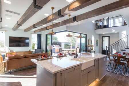 The Farmhouse's open kitchen. (TRI Point/Pardee Homes)