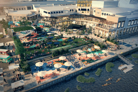 Sparkman Wharf in Tampa's Channel District