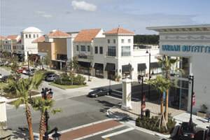 England-Thims & Miller designed Simon Property’s St. Johns Town Center development in Florida’s Duval County. The St. Johns Town Center is a mixed-use lifestyle retail village with approximately 400 acres (162 ha), over 3 million square feet (279,000 sq m) of retail space, and 1,000 multifamily units. (England-Thims & Miller)
