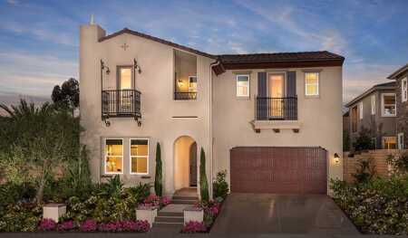 A Pacific Highlands Ranch home, built by Meritage, which will feature the M.ConnectedHome Automation Suite.