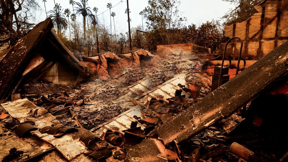 A,Burnt-down,House,Stands,In,Ruins,,A,Stark,Reminder,Of
