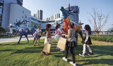 The shopping complex intends to cater to the growing number of affluent retirees who are keen to spend money on their grandchildren.