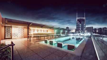 ©ESA. New Orleans–based HRI Properties, which redevelops historic urban centers, is renovating Nashville’s historic James Robertson Hotel. ESa is the architect for the 13-story, 125,000-square-foot (12,000 sq m) renovation, which is scheduled to open this fall. Revitalization of the property, which originally opened in 1929, will incorporate 21st-century amenities, including a rooftop pool/bar and a fitness center. Construction started in July 2016.