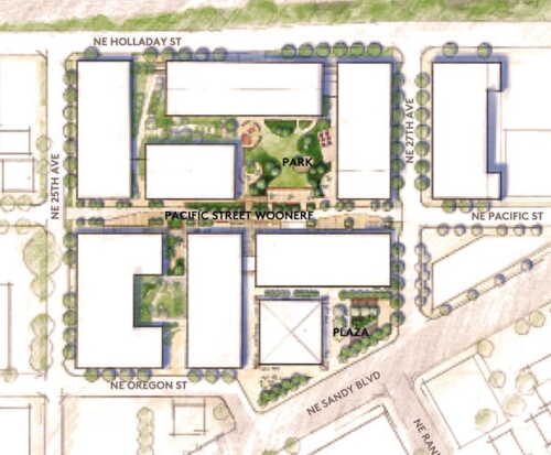 Portland Small Blocks Bringing Mixed Uses—and Open Space—to a Multiple-Small-Block ...