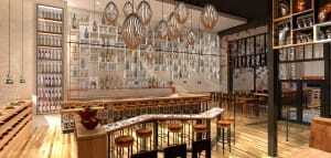 The Calavera Mexican Kitchen and Agave Bar at the Hive in Uptown Oakland. (©Arcsine)