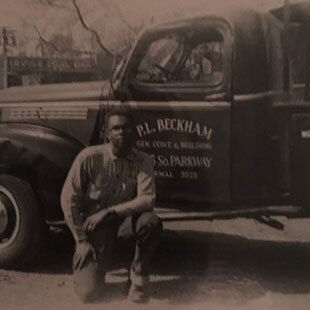 310-phillip_beckham_jr_in_front_of_his_fathers_truck_chicago_1955