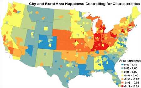 Source: "Unhappy Cities." 2014 by Edward L. Glaeser, Joshua D. Gottlieb, and Oren Ziv. 