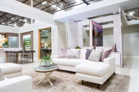Walls can be shifted to create additional living room space.
