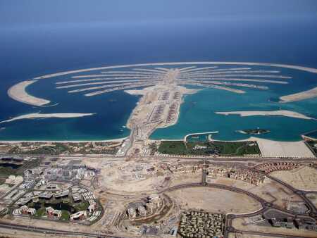 The Palm Jumeirah, seen from another angle. (HCCP)