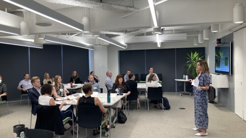 Kara Kokernak and attendees at ULI HQ.jpeg