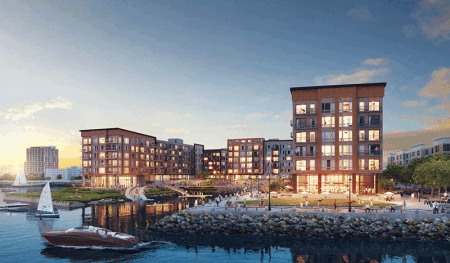 At Clippership Wharf in Boston, redevelopment of the historic property provides public access to the waterfront for the first time in more than 25 years.