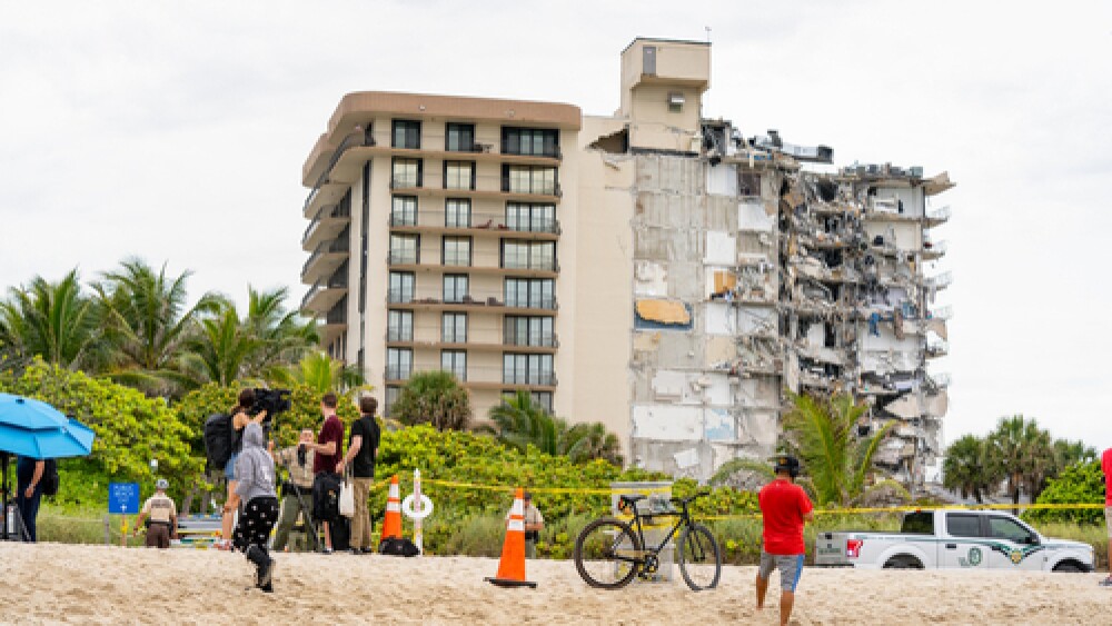 Miami,Beach,,Fl,,Usa,-,June,24,,2021:,Aftermath,Of
