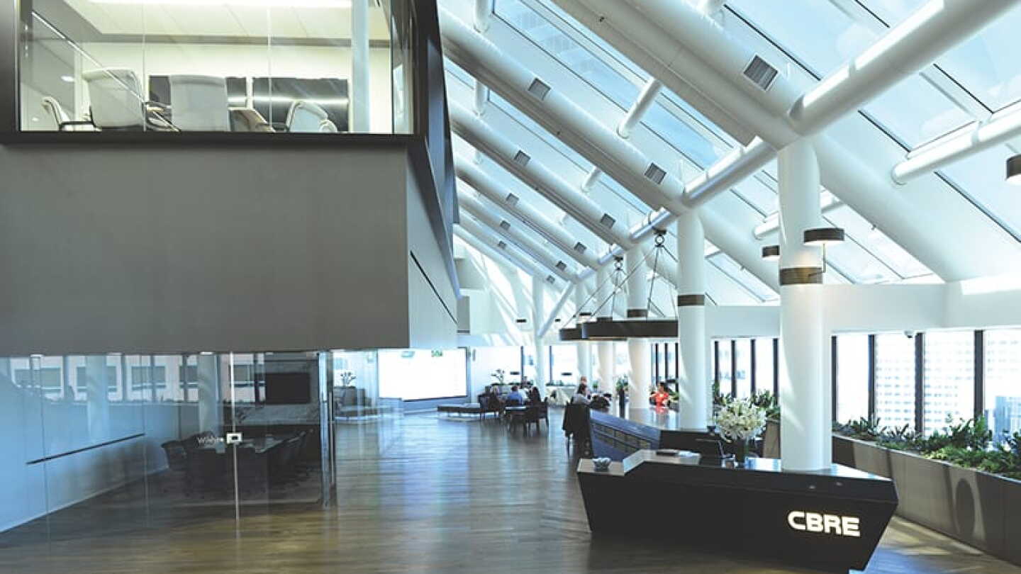 A Flexible Design Showcase: CBRE's World Headquarters in Los Angeles ...