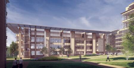 The laboratory building. (ExxonMobil)