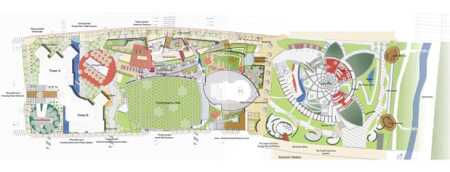 The project site plan.