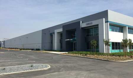 A recently completed Unire building in Torrance, California.