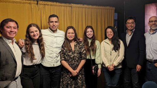 Cohort 5 health mentees and mentors gather for dinner and program reflection in Dallas as part of the 2022 ULI Fall Meeting. From left to right: Bryan Luu, Liz Rose, Jude Hernandez, Malee Tobias, Lyna, Denise Truong, Riki Nishimura, Michael Bloom. (Cohort 5 participants not pictured: Rives Taylor and Leroy Moore.)